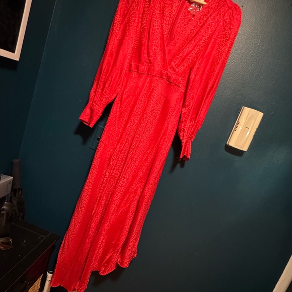 Ronny Kobo Collection Vibrant Red Dress - Picture 5 of 7